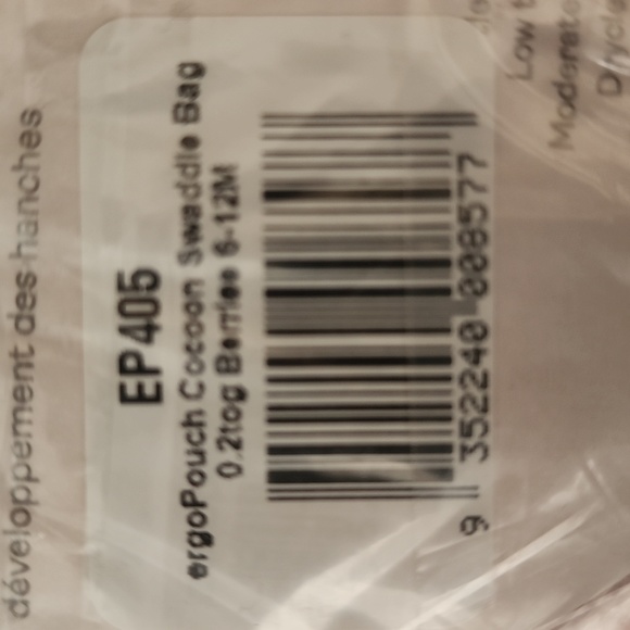 SOLD NWT ergoPouch cool pouch 0.2TOG size 6-12M | 8-10kg - Picture 3 of 3
